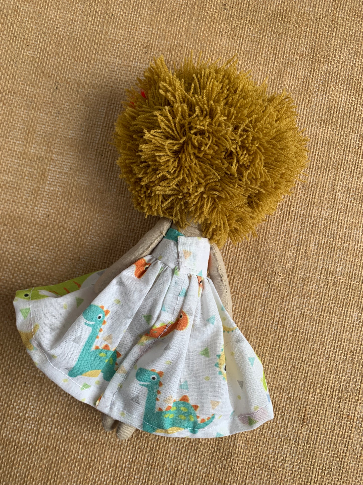 Fabric Art Doll, handmade with love in Italy