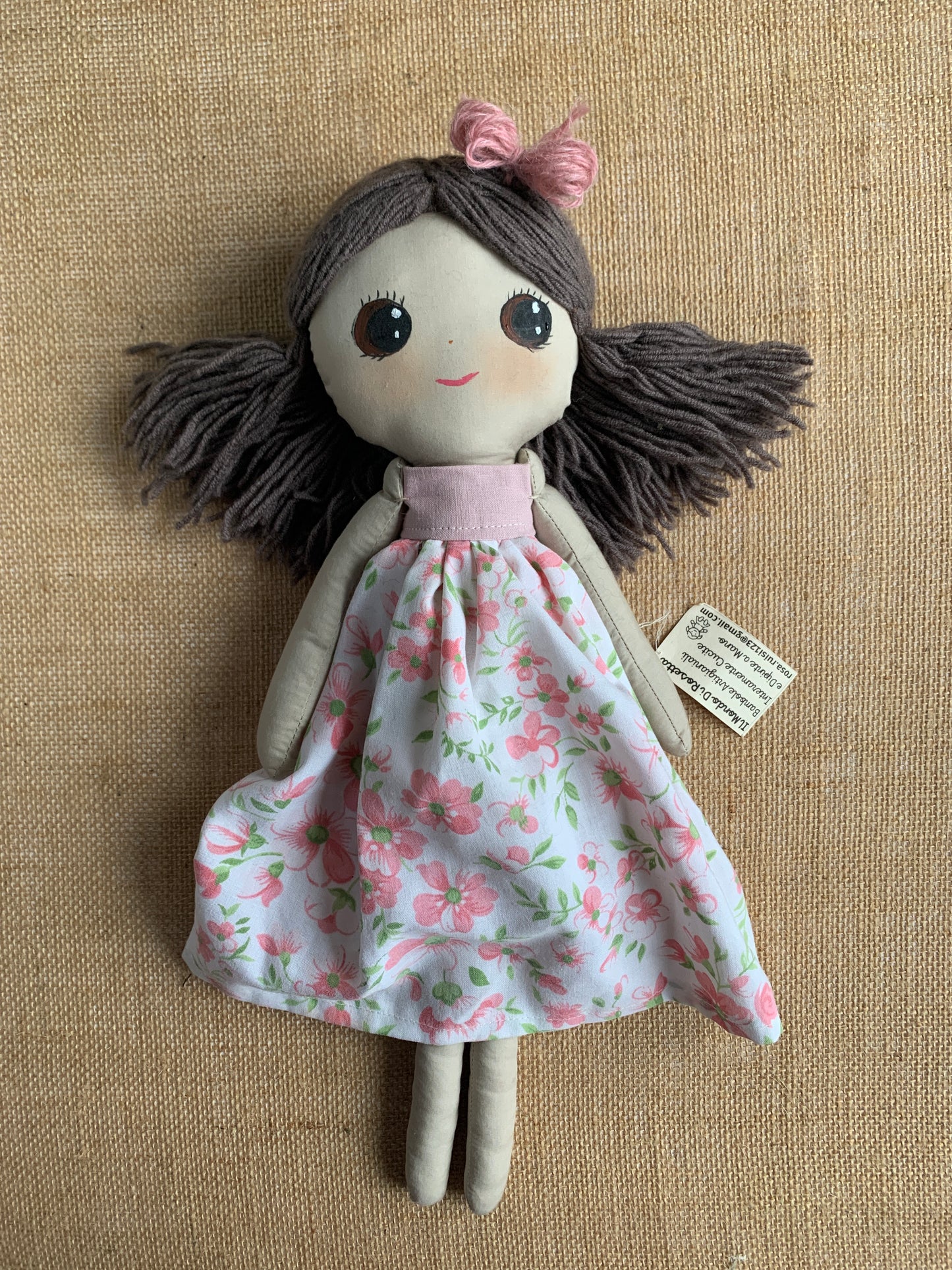 Cloth princess doll, Unique and Handmade . Ideal for Kids and Adults