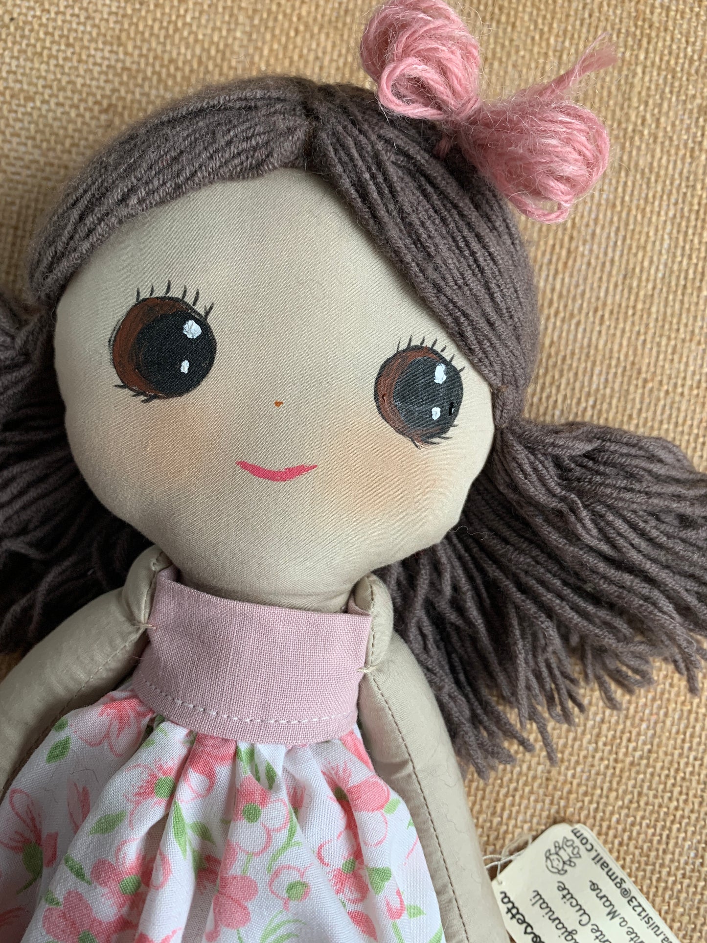 Cloth princess doll, Unique and Handmade . Ideal for Kids and Adults