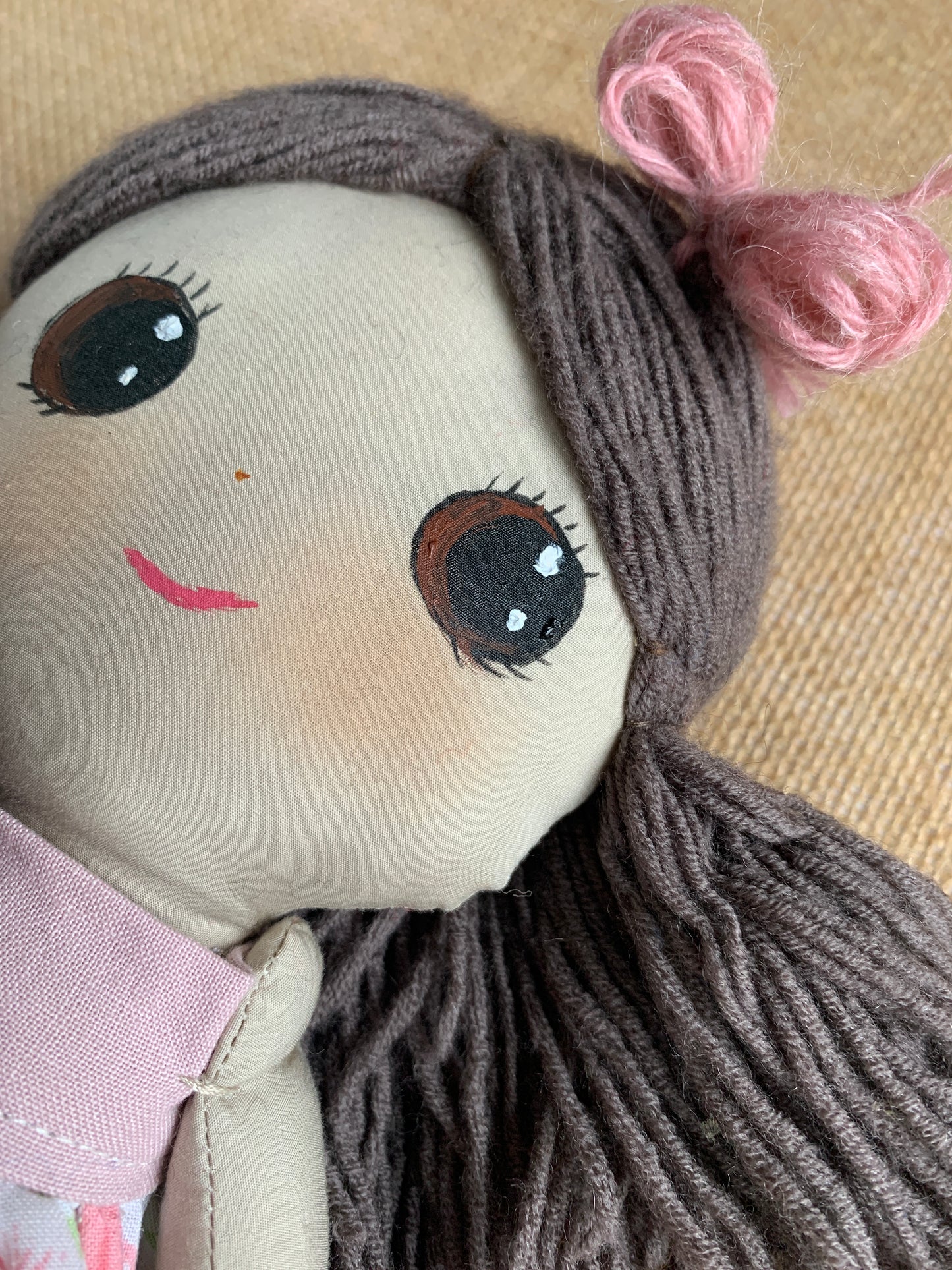 Cloth princess doll, Unique and Handmade . Ideal for Kids and Adults